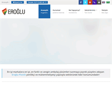 Tablet Screenshot of eroglu.com.tr
